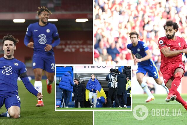 На главном месте. Футболист сборной Украины попал на афишу центрального матча АПЛ. Фотофакт