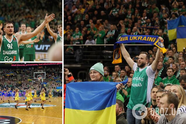 'Чекаємо на перемогу України!' У Литві вболівальники приголомшливою жовто-синьою підтримкою 'вмили' сербських 'братів' Росії. Відео