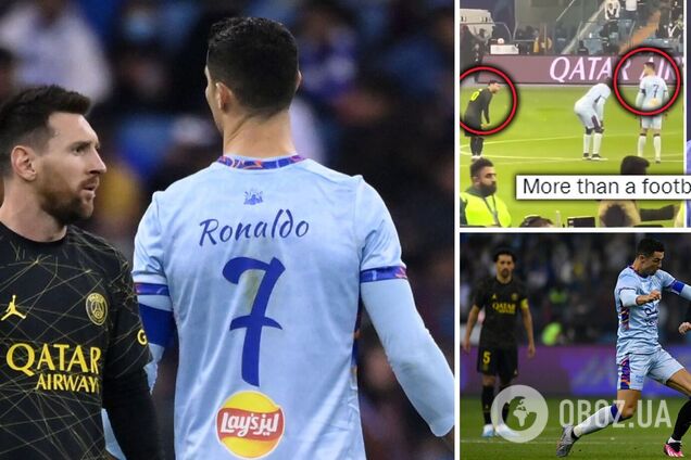 Не потрапило до трансляції. Стало відомо, як на самому виглядала зустріч Мессі та Роналду. З'явилося відео з трибун