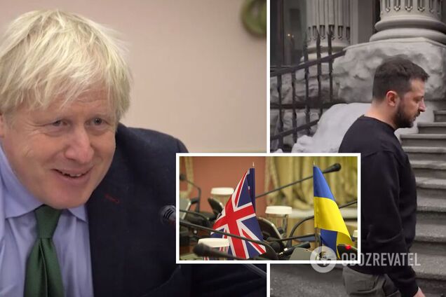 Зеленский встретился с Джонсоном в Киеве. Видео