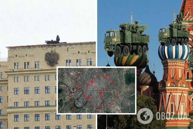 У центрі Москви розмістили уже три комплекси ППО