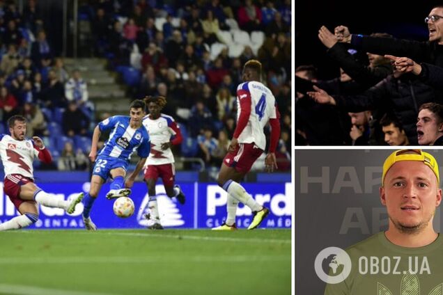 Ультрас криками 'Зозуля, нацист!' перервали матч в Іспанії