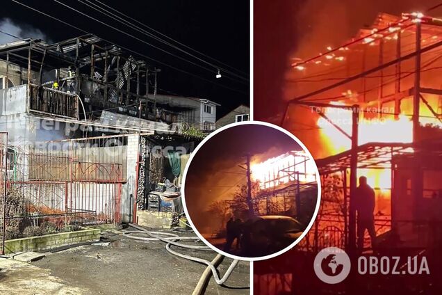 Пожар вечером 22 января 2023 года