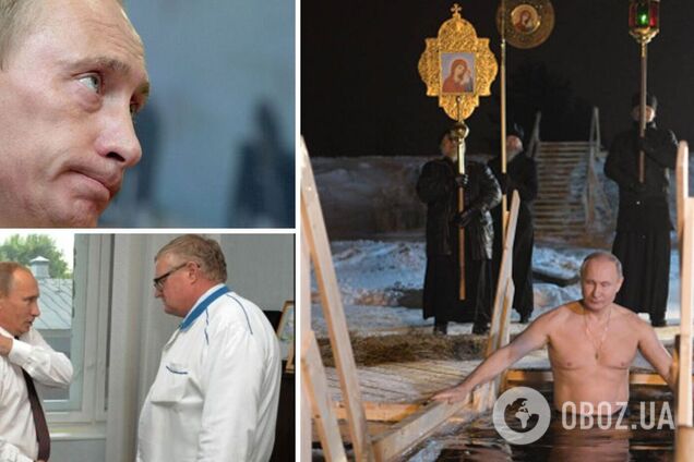 Двійник Путіна захворів і зірвав купання на Водохреще: як виглядають всі його 'дублікати'. Фото