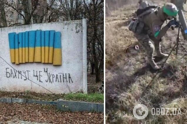 Украинские пограничники захватили позицию оккупантов у Бахмута: захватчикам пришлось бежать. Видео