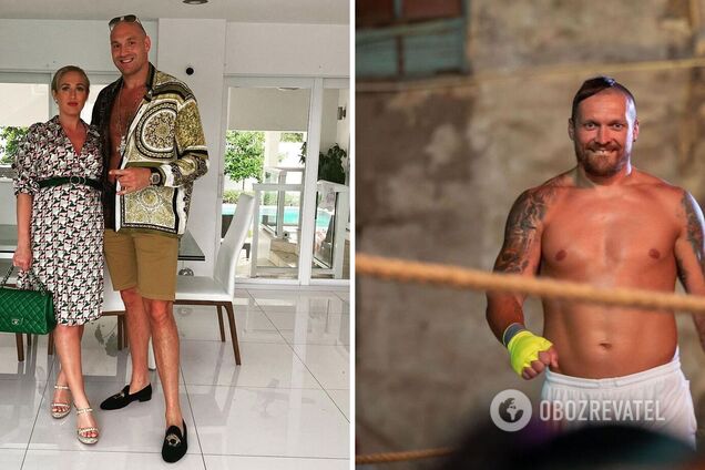 Отец Фьюри высмеял Усика и предложил ему подраться с женой Тайсона