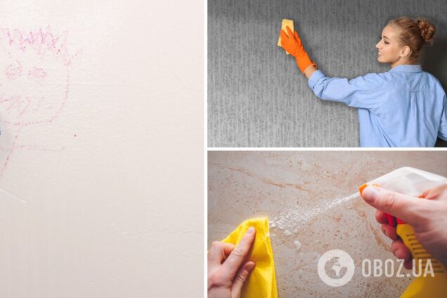 Чем отмыть обои от грязи и желтизны: рабочие средства