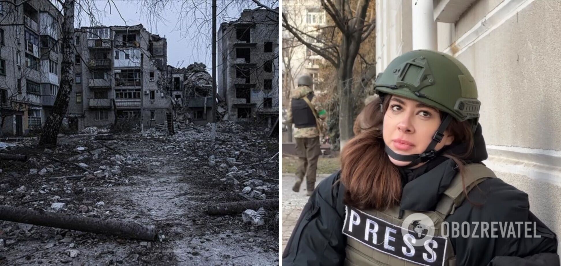 Раміна в Бахмуті вперше потрапила під артилерійський обстріл. Відео