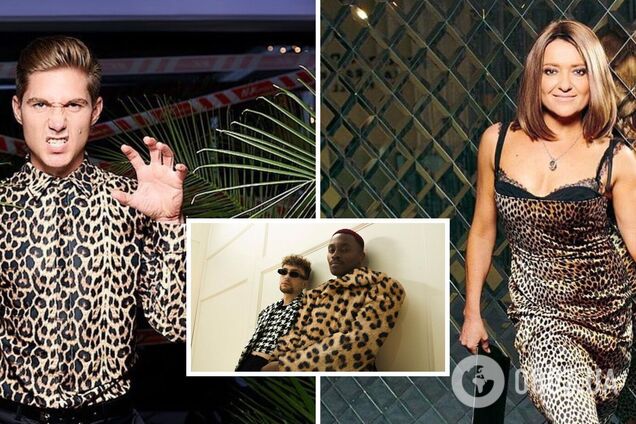 Леопардовое белье, халат и шубы: звезды задали новый тренд, чтобы напомнить о потребности Украины в танках Leopard