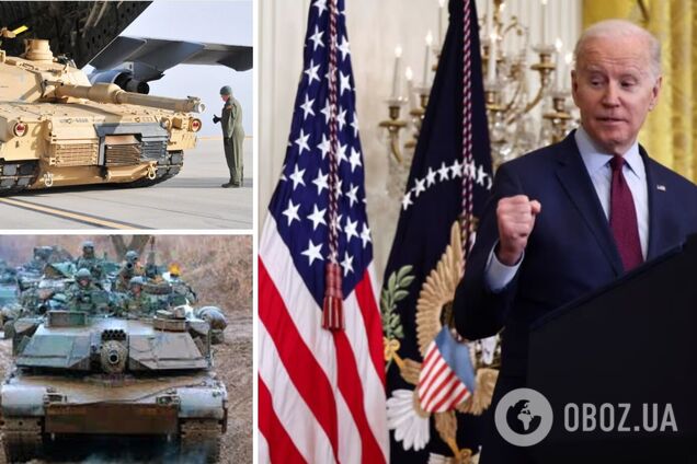 Администрация Байдена намерена отправить 'значительное количество' танков Abrams M1 Украине — WSJ