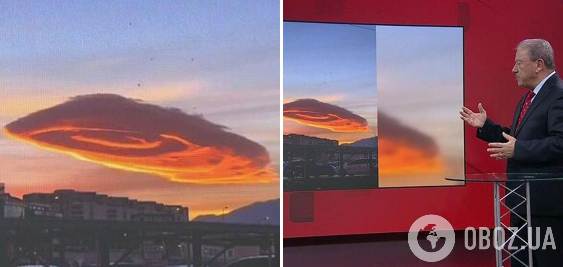 В Турции зафиксировали уникальное природное явление: ученые объяснили природу линзового облака. Фото и видео