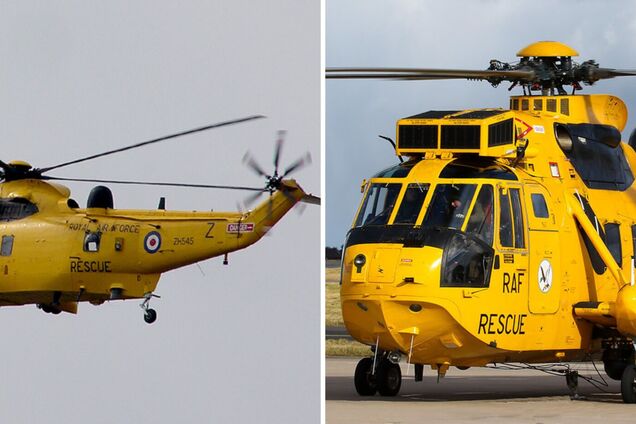 Вертолет Westland WS-61 Sea King ВВС Великобритании