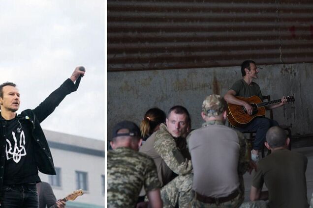 Вакарчук розповів, яку музику слухають захисники на фронті: кожен свій виступ я закінчую тільки однією піснею