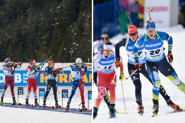 Украина установила рекорд сезона на Кубке мира по биатлону
