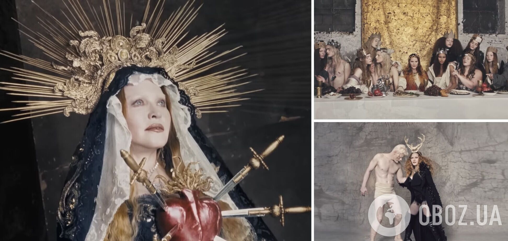Мадонна випустила власний музичний фільм, у якому з'явилася в образах Ісуса, Діви Марії та демона. Відео