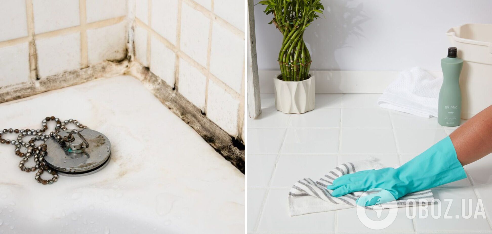 Как отмыть герметик в ванной от плесени: доступный способ