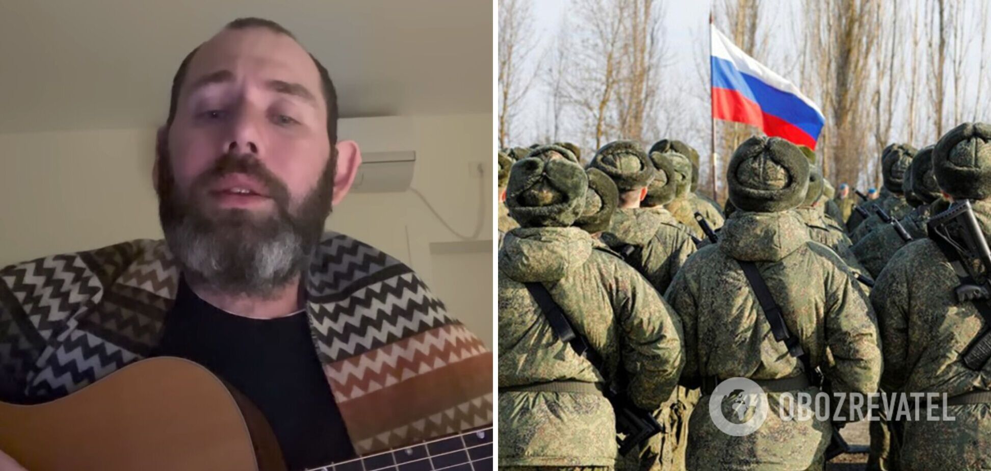 Слєпаков заспівав 'Ванюші' колискову про війну в Україні: пропагандисти вимагають позбавити його російського громадянства