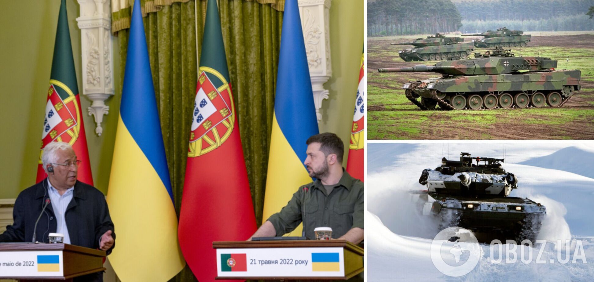 Португалия может передать Украине четыре танка Leopard 2A6 – Correio da Manhã