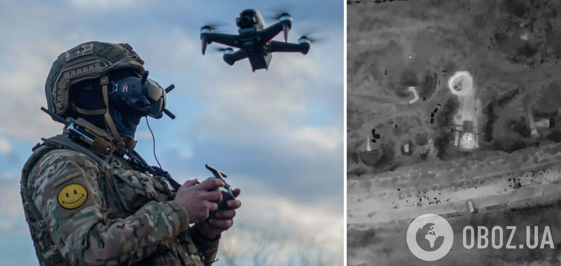 'Демілітаризація' окупантів йде за планом: у мережі показали відео успішної роботи дрона ЗСУ на Херсонському напрямку