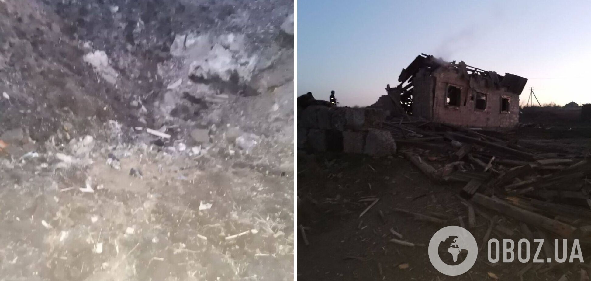 Окупанти обстріляли Запоріжжя: зруйновано приватний будинок, під завалами загинула жінка. Фото