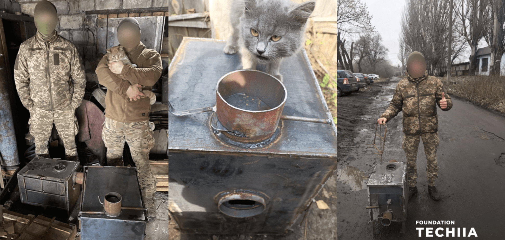 Оборонці України отримали понад 70 буржуйок від 'Фундації Течія'