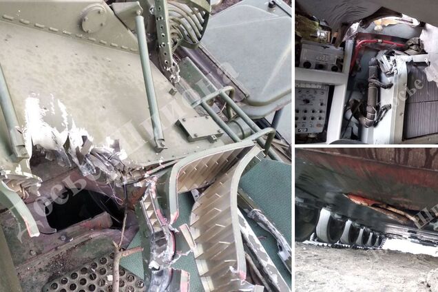 Уничтоженный ЗРК 'Тор' 9А331М армии РФ