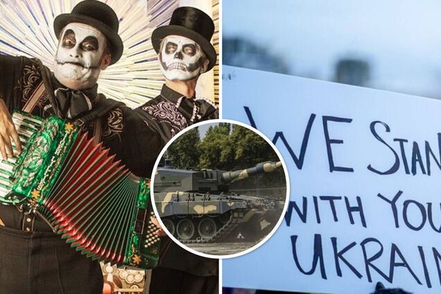 Гурт The Tiger Lillies подякував Німеччині за передачу танків і пообіцяв РФ важке життя. Фото