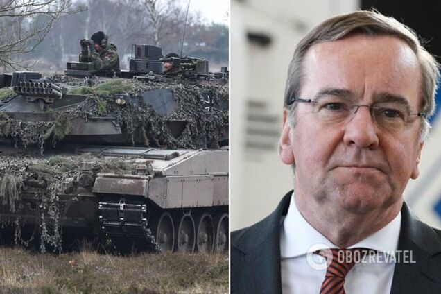 'Ми не вагались, ми вели перемовини із союзниками': міністр оборони Німеччини назвав терміни поставки Leopard 2 в Україну