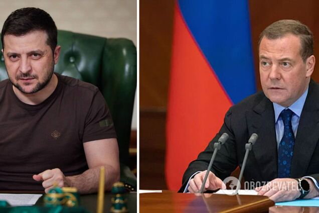 Медведєв вибухнув образами у бік Зеленського після заяви про переговори з Путіним