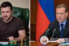 Медведєв вибухнув образами у бік Зеленського після заяви про переговори з Путіним