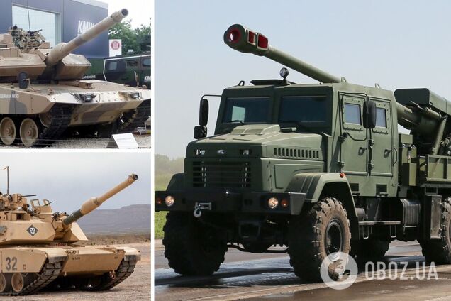 Украинская артиллерия будет поддерживать западные танки: Резников продемонстрировал отечественную САУ 'Богдана'. Фото