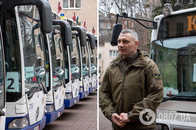 Завтра на городские маршруты выйдут еще 13 автобусов, полученных Киевом от международных партнеров, – Кличко
