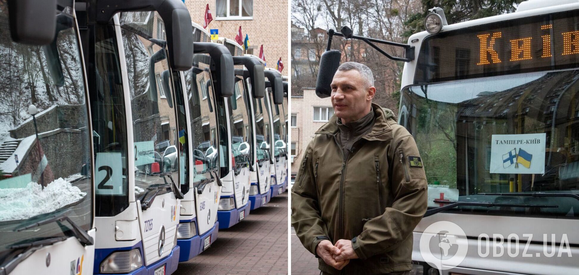 Завтра на міські маршрути вийдуть ще 13 автобусів, отриманих Києвом від міжнародних партнерів, – Кличко