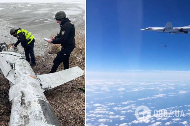 Правоохранители осматривают обломки ракеты