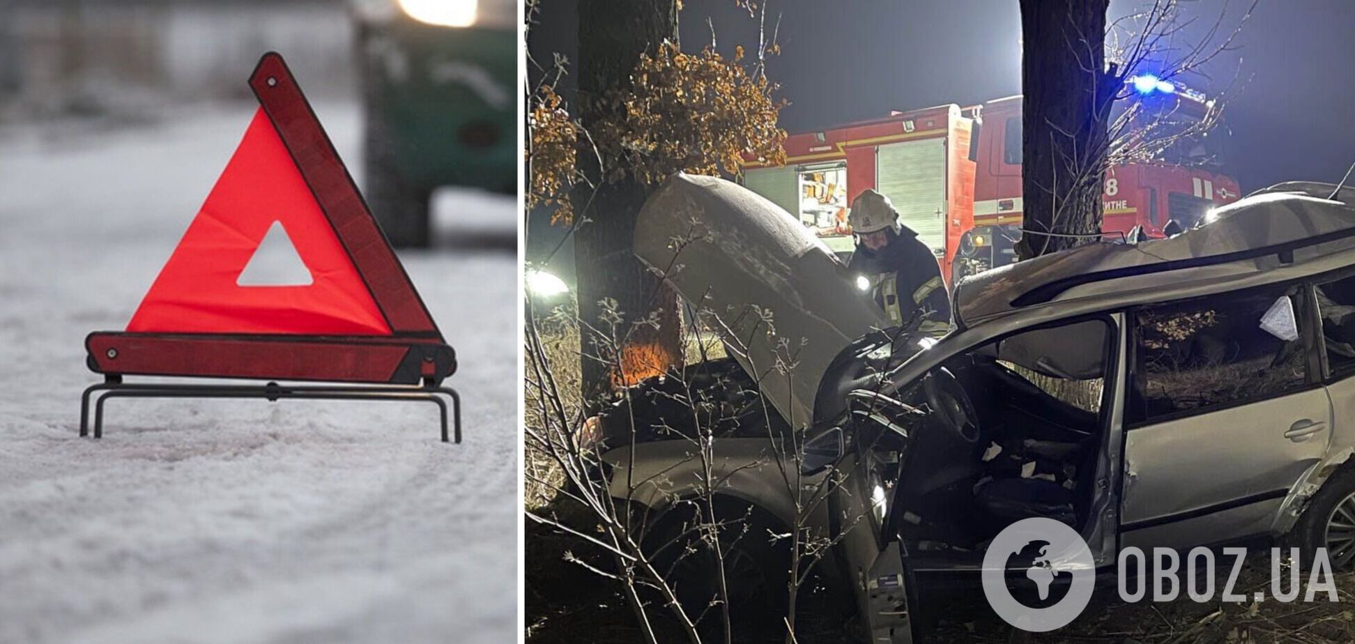 Внаслідок ДТП загинув водій