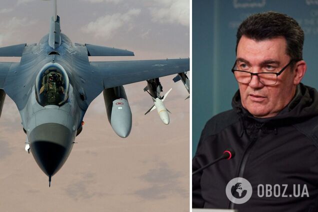 'Вскоре в небе Украины': Данилов намекнул, что Украина ждет истребители F-16. Видео