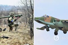 Українські захисники 'приземлили' черговий ворожий штурмовик Су-25