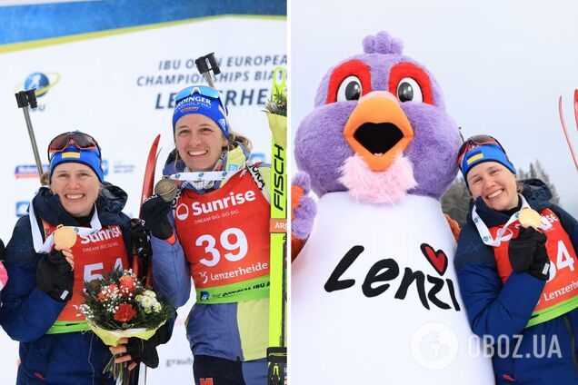 Украинка выиграла 'золото' на чемпионате Европы по биатлону, обогнав конкурентку на 0,5 секунды