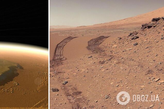 Науковці виявили усміхненого ведмедя на супутникових фото Марса