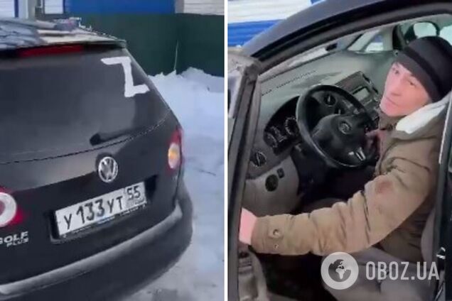 Росіян у Казахстані змусили зняти наклейку Z