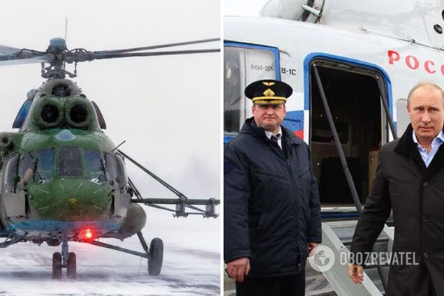 У Росії розбився гелікоптер, який призначався для перевезень перших осіб держави – ЗМІ