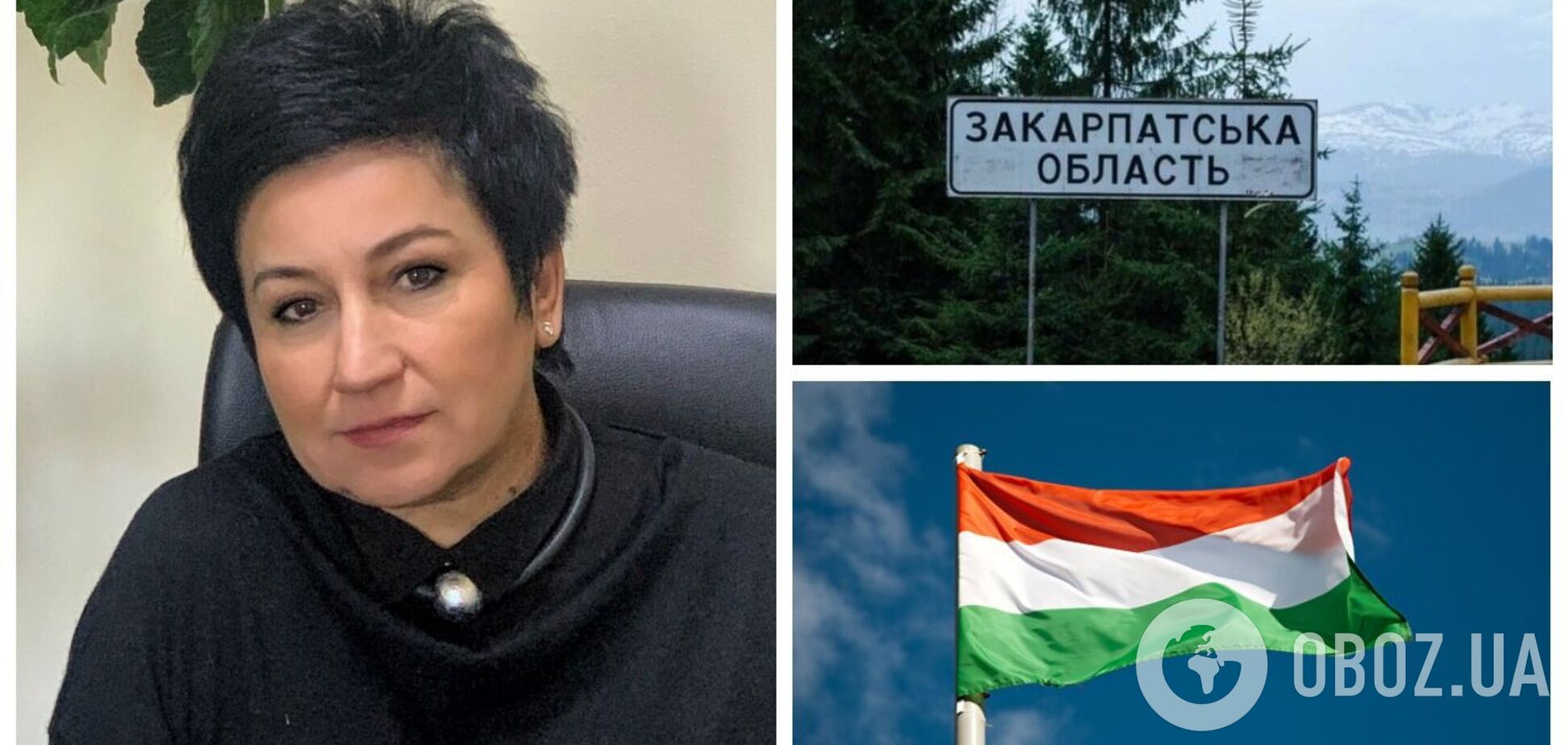 Депутат Закарпатского облсовета опубликовала карту области под флагом Венгрии и заявила о фейке