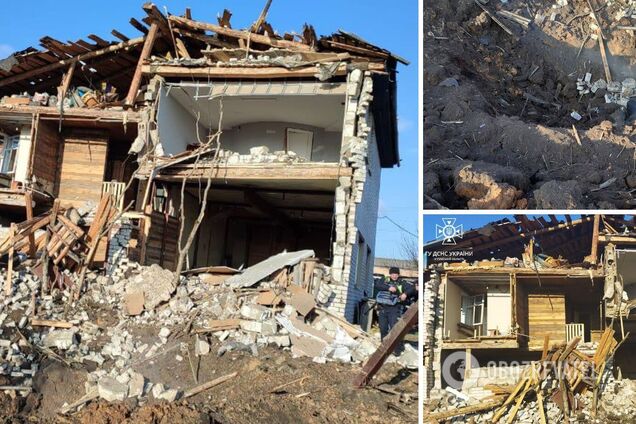 Оккупанты нанесли авиаудар по Середино-Буде на Сумщине: разрушены детсад, спорткомплекс и более 11 домов. Фото