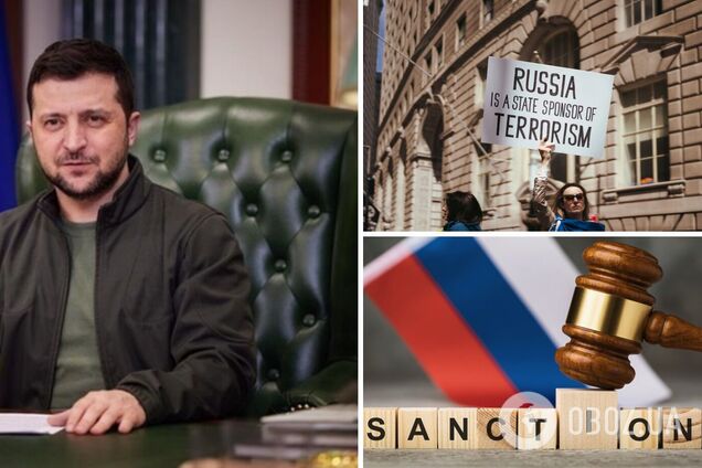 Зеленский ввел в действие санкции СНБО против 185 компаний, помогающих России перевозить оружие и солдат