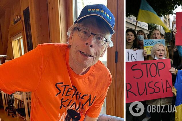 'Остановите войну': Стивен Кинг написал послание россиянам, призвав мир защитить жителей Украины