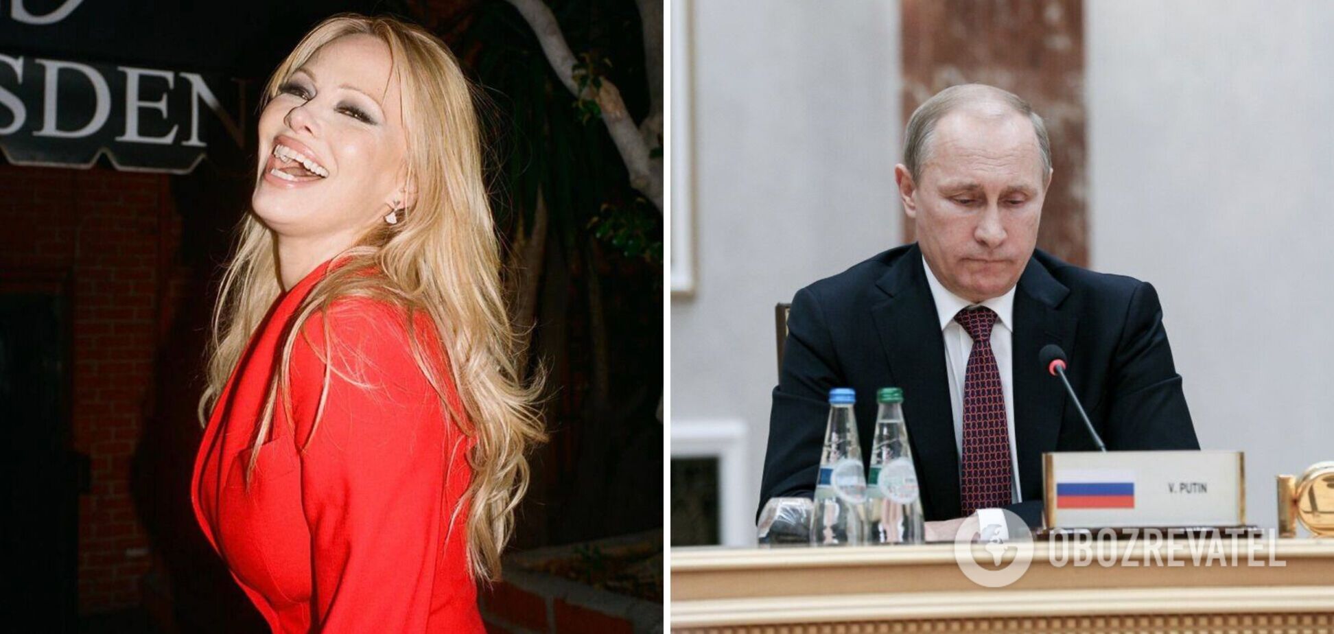 'Він був радий, що я прийшла': Памела Андерсон згадала про зустріч з Путіним у Кремлі