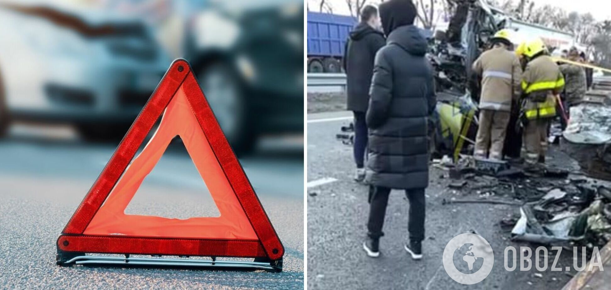 Маршрутка з пасажирами влетіла у фуру: на Полтавщині сталася смертельна аварія