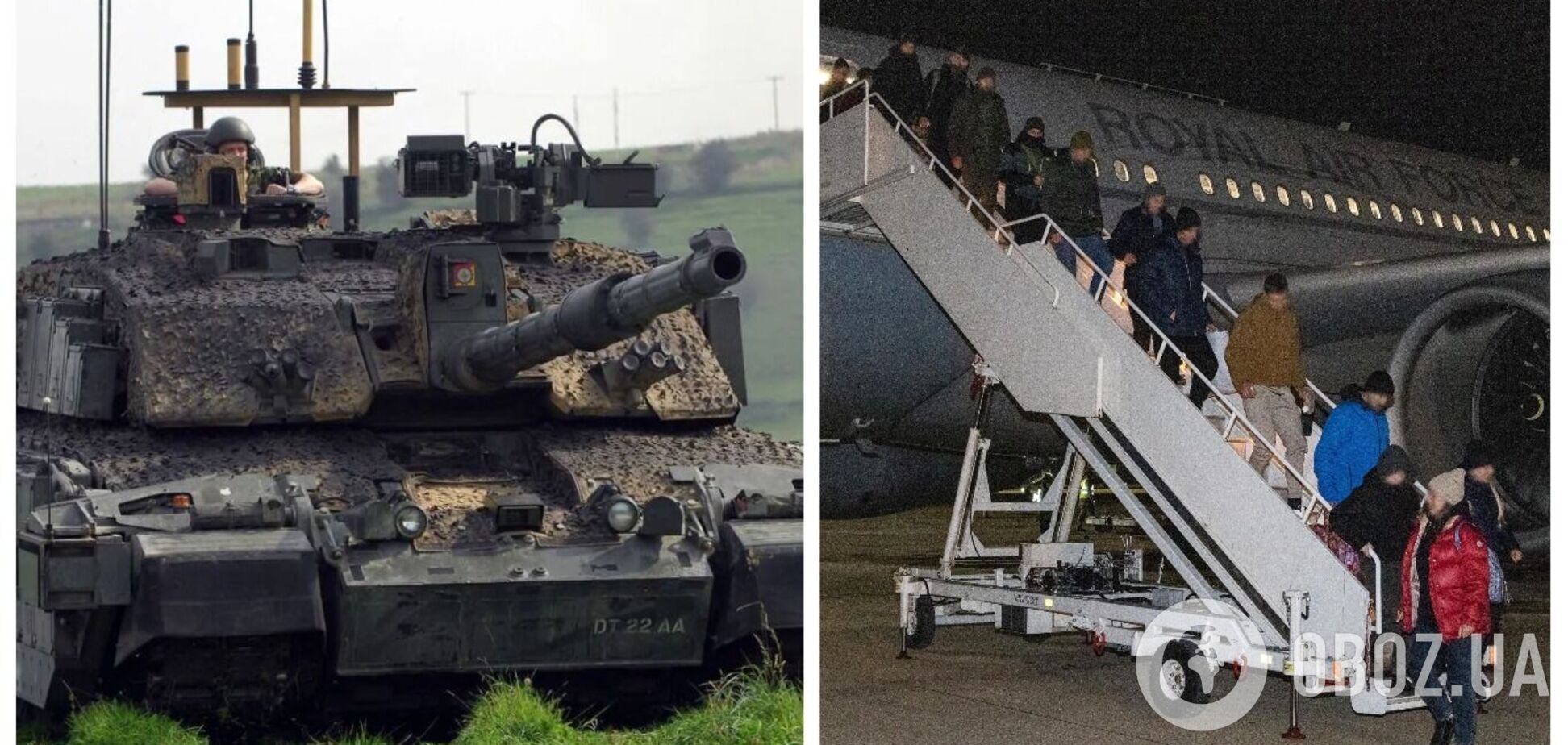 Українські танкісти приїхали до Британії для навчань з Challenger 2: перші фото