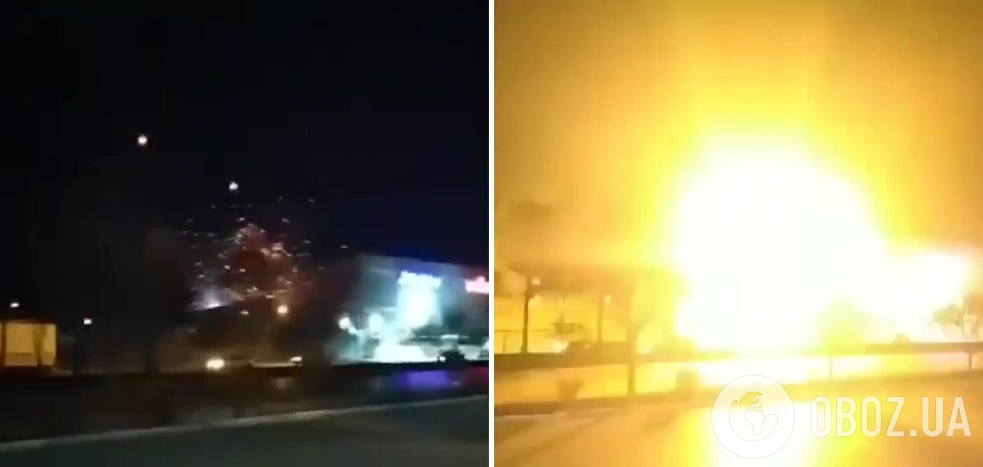 В Ірані безпілотники атакували центр виробництва боєприпасів в Ісфахані. Відео  
