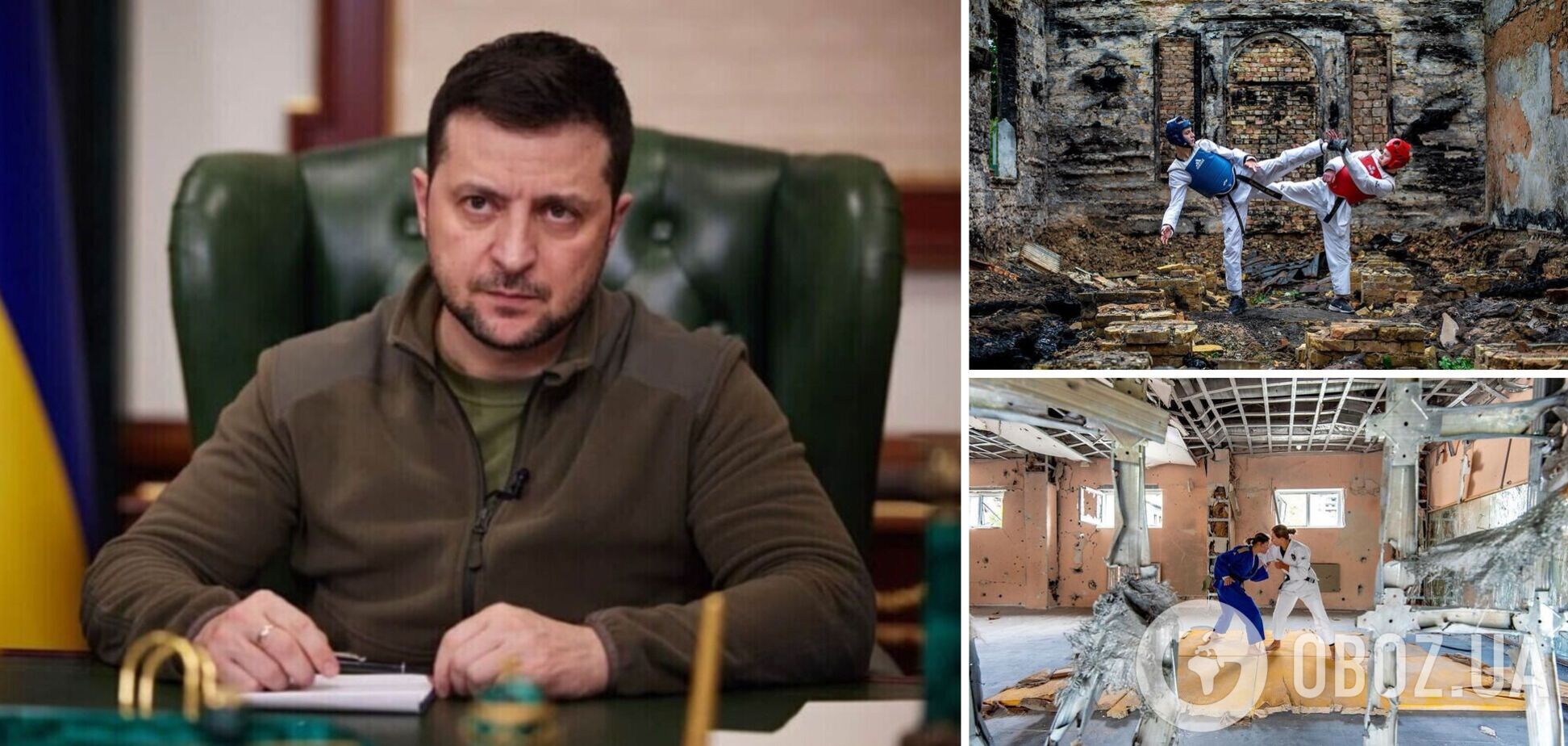 Зеленский отправил Макрону письмо относительно россиян на Олимпиаде-2024